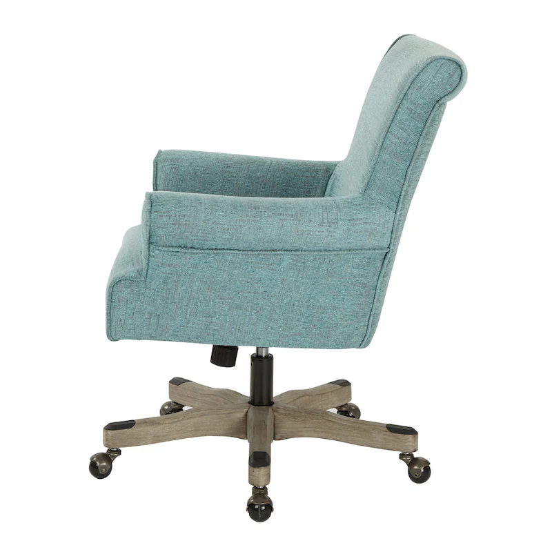 Megan Office Chair with Wood Base