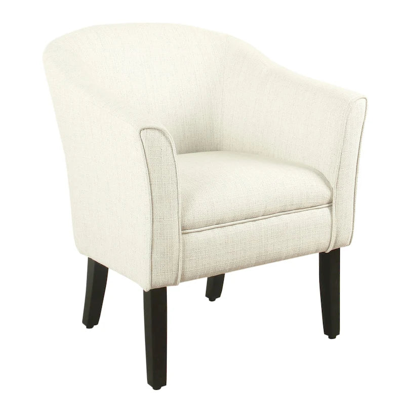 Kingswell Natural Textured Barrel Accent Chair