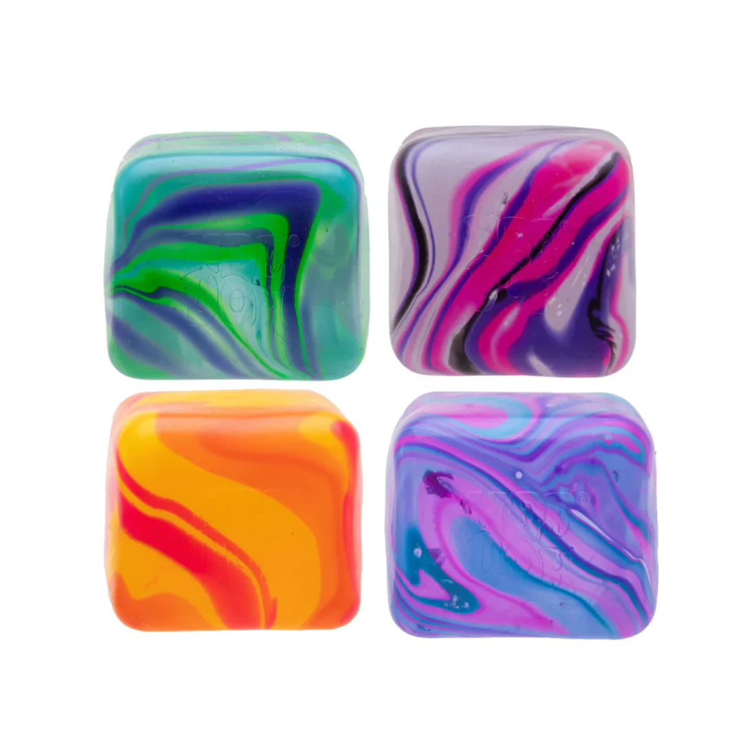 Soft SquishoraNeeDoh | NICE Cube Swirl | Super Squeeze! squishy – satisfying stress relief  | Squishora