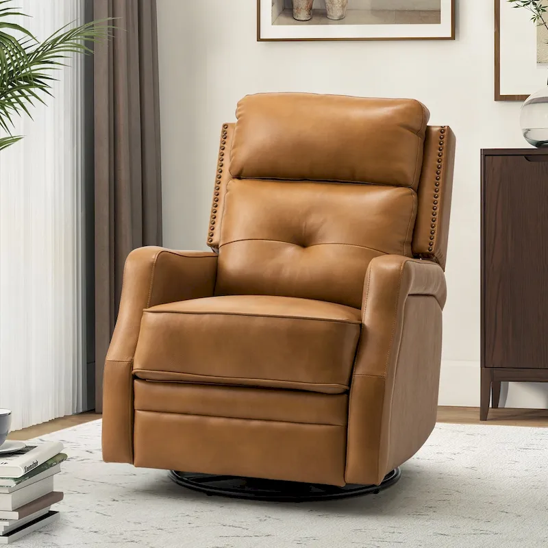 Beatriz Living Room Recliner with Metal Base