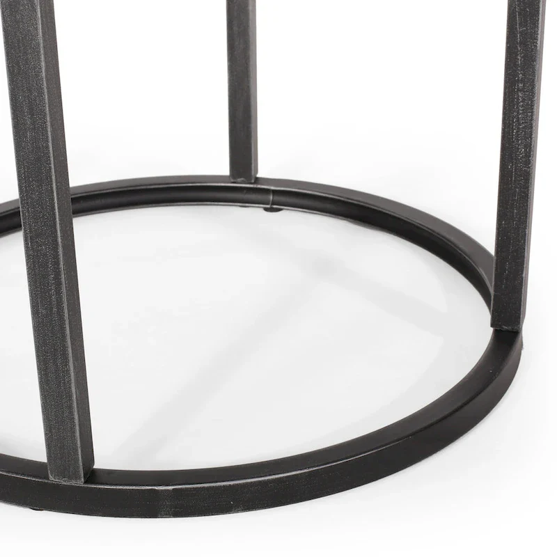 Gerrish Modern Industrial Coffee Table Set by Christopher Knight Home