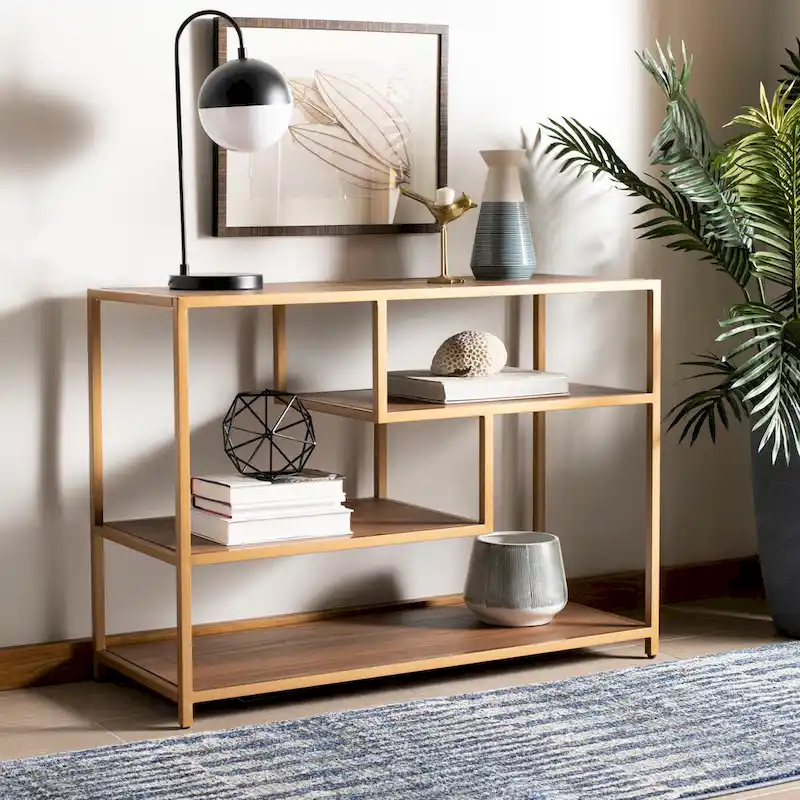 Fannye Geometric Console Table