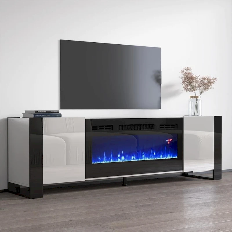 Woody BL-EF Electric Fireplace 77