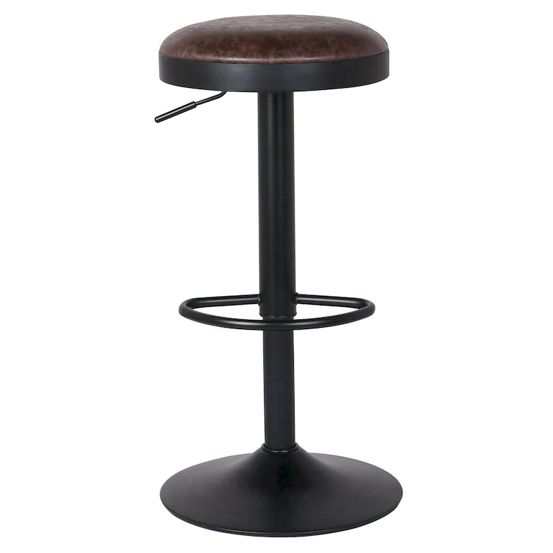 Juno Gaslift Backless Swivel Bar Stool,Set of 2