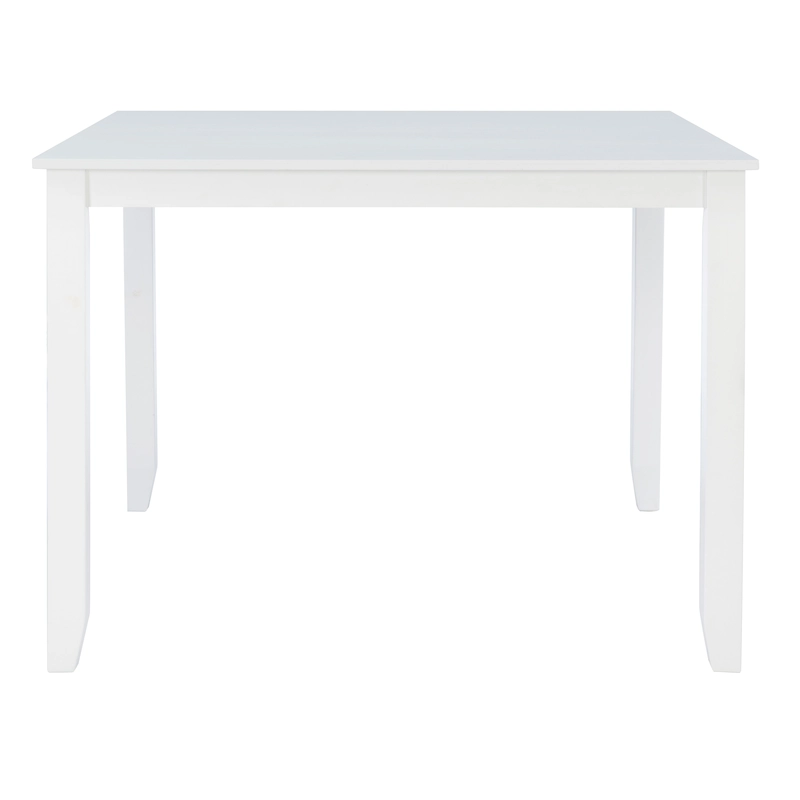 Catron White Square Counter Height Dining Table