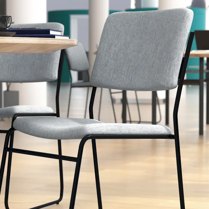 500 lb. Capacity High Density Stacking Chair with Sled Base