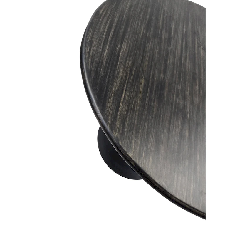 Carolina Living Alden Wood Top 40 Round Dining Table