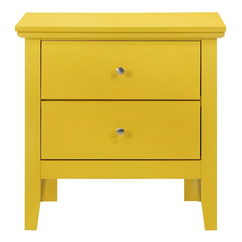 Primo 2-Drawer Nightstand (24 in. H x 19 in. W x 15.5 in. D)