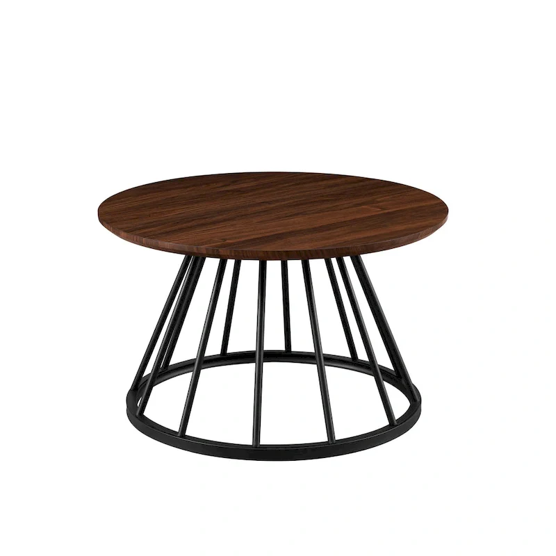 Modern 30-inch Round Coffee Table