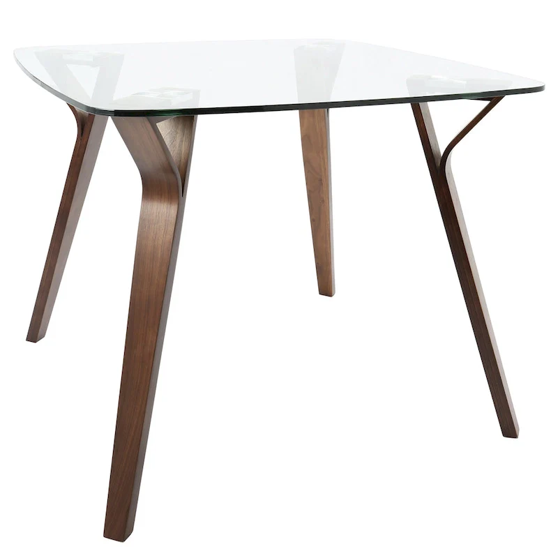 Folia Mid-century Modern Square Dining Table