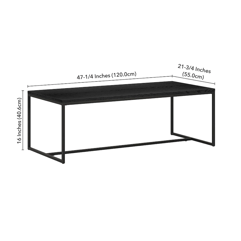 Boone 47 Wide Rectangular Coffee Table
