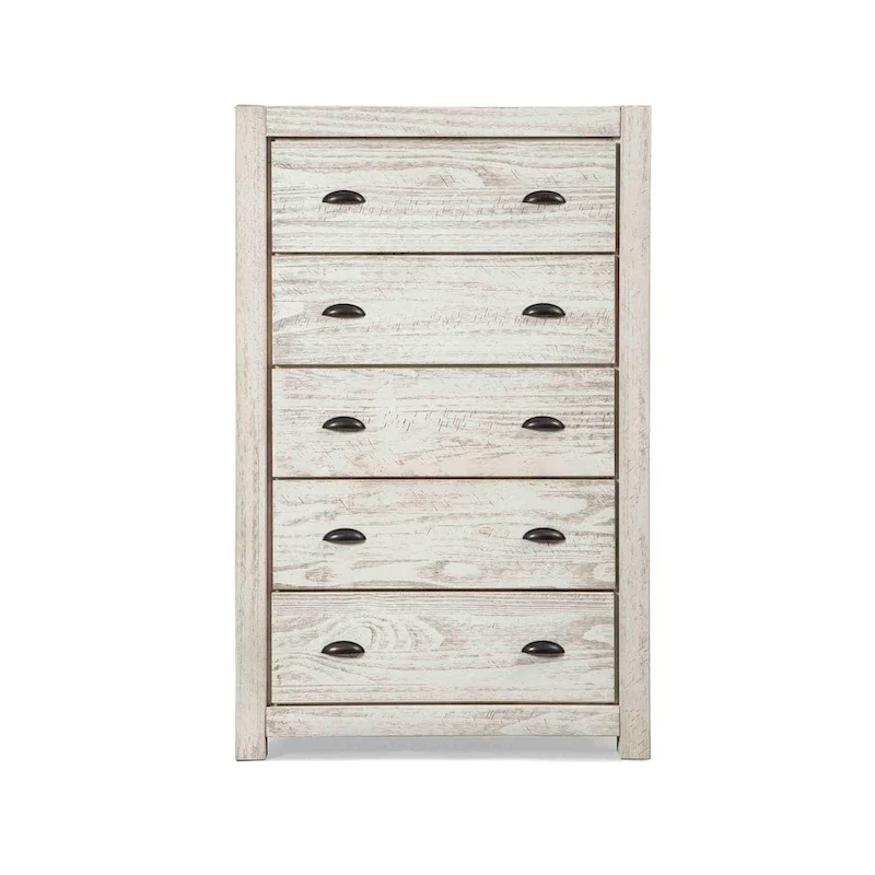 Montauk 5-drawer Solid Wood Chest