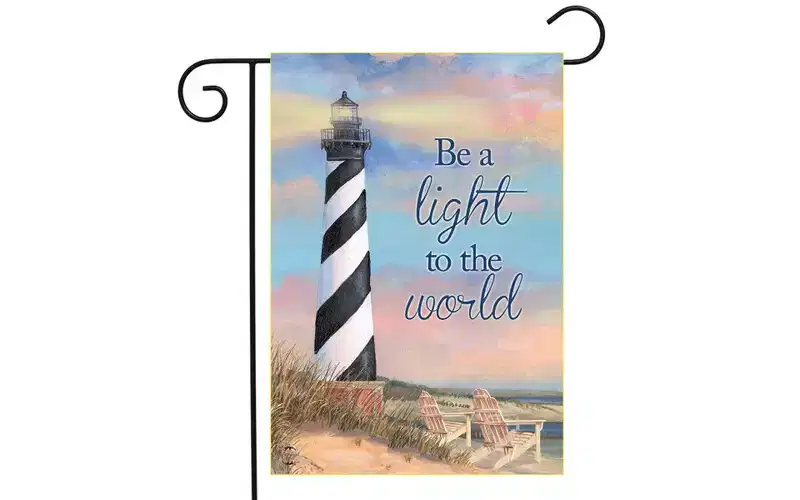Briarwood Lane Garden Flag 12x18 For Outdoor Coastal Lighthouse Summer For Summer Garden Flag Flags For Outside