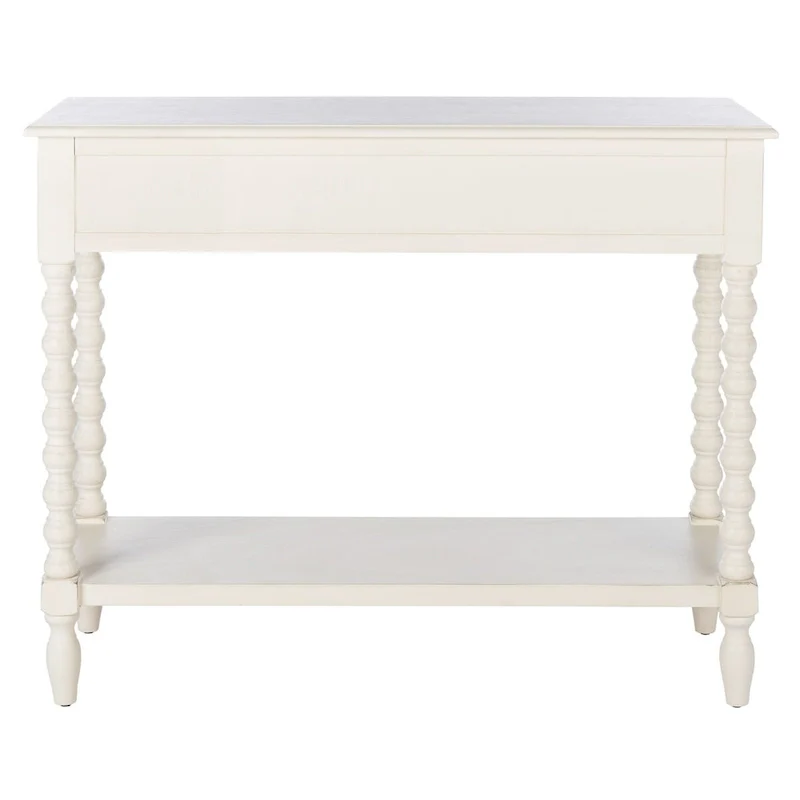 SAFAVIEH Henretta 2-Drawer Console Table - 35.5 W x 13 L x 29.5 H - 35.5 W x 13 L x 29.5 H - 36Wx13Dx30H