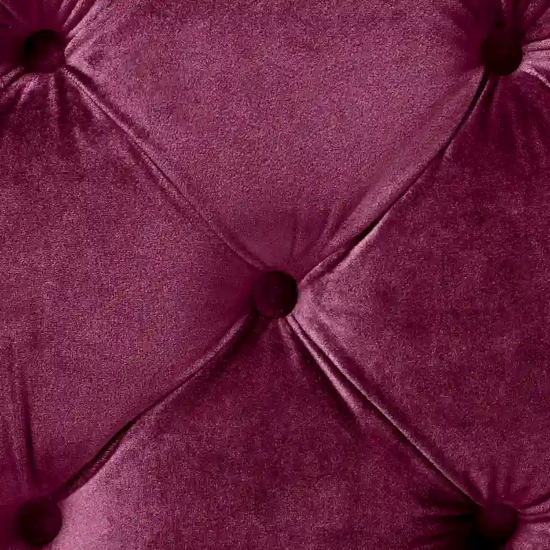 Piper Glam Tufted Velvet Ottoman Bench by Christopher Knight Home