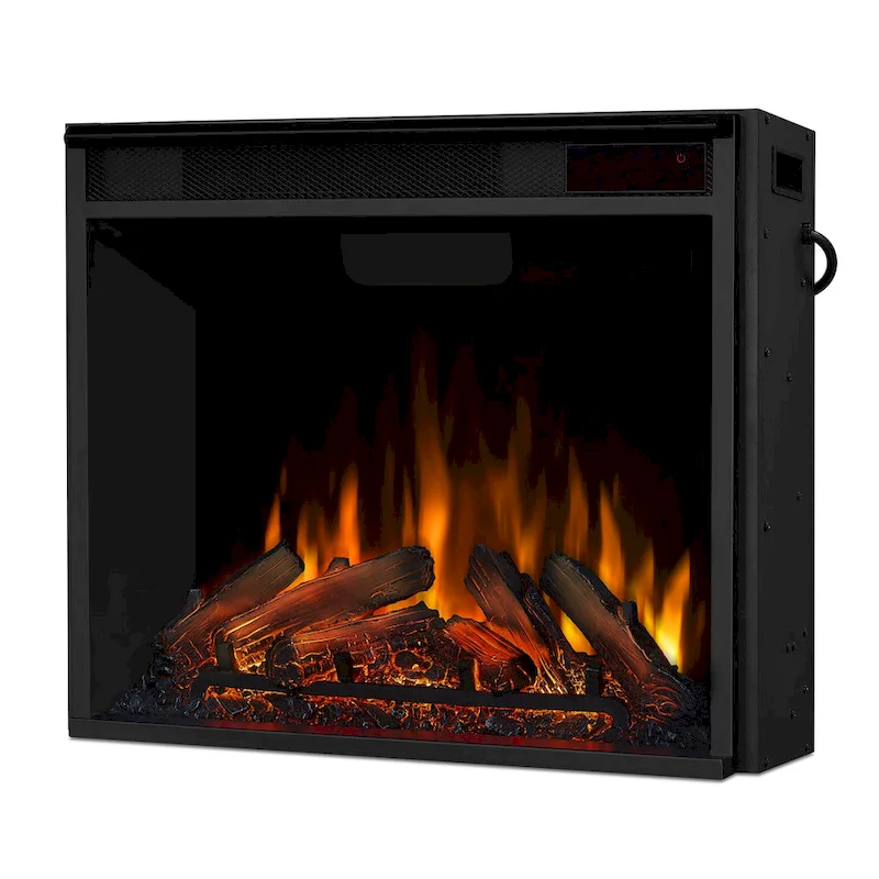 Lynette 56  TV Stand Electric Fireplace Gray