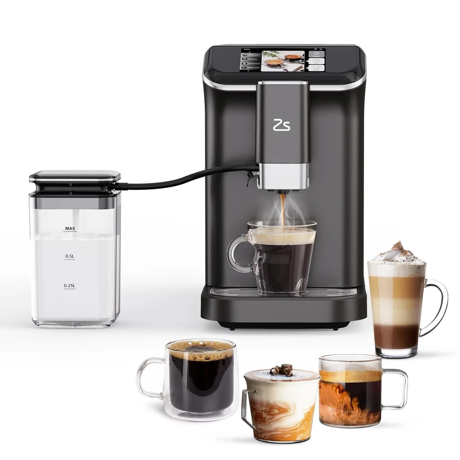 Fully Automatic Espresso Machine with Automatic Milk Frother