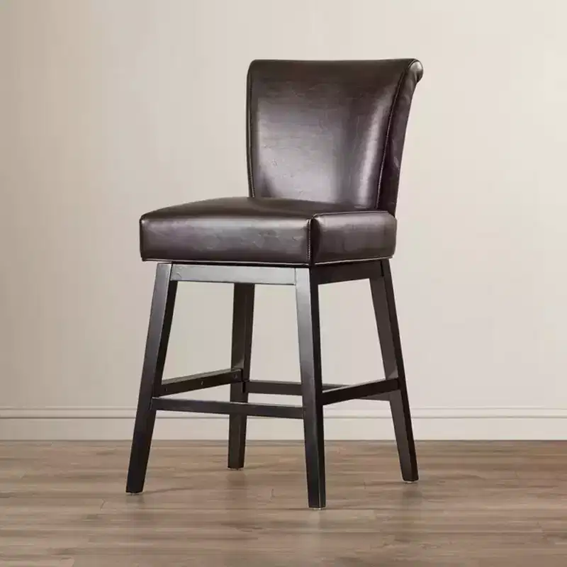 Swivel Bar Stool Counter Stool Dining Chair Pub Kitchen Stool -ModernLuxe