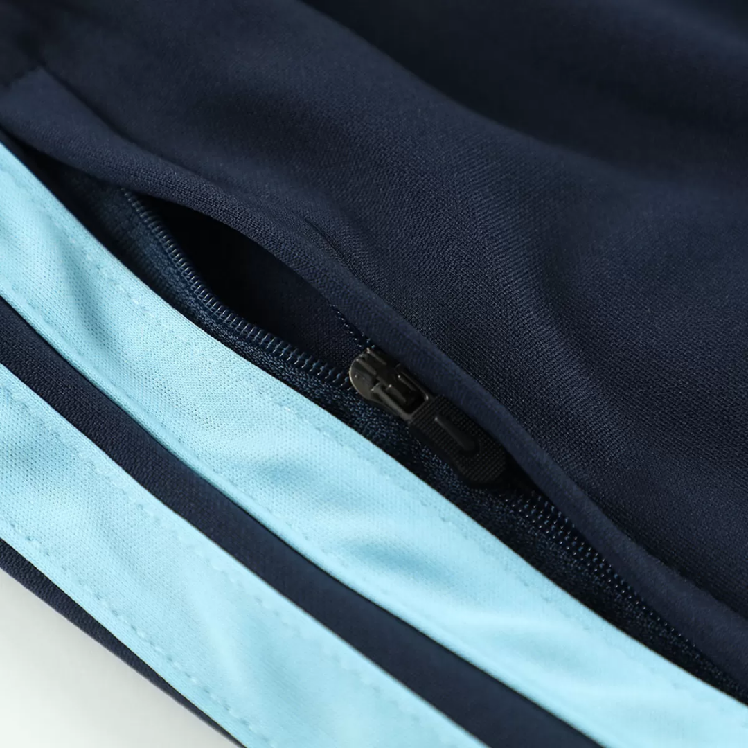 Kid's Argentina Zipper Sweatshirt Kit(Top+Pants) Navy 2026