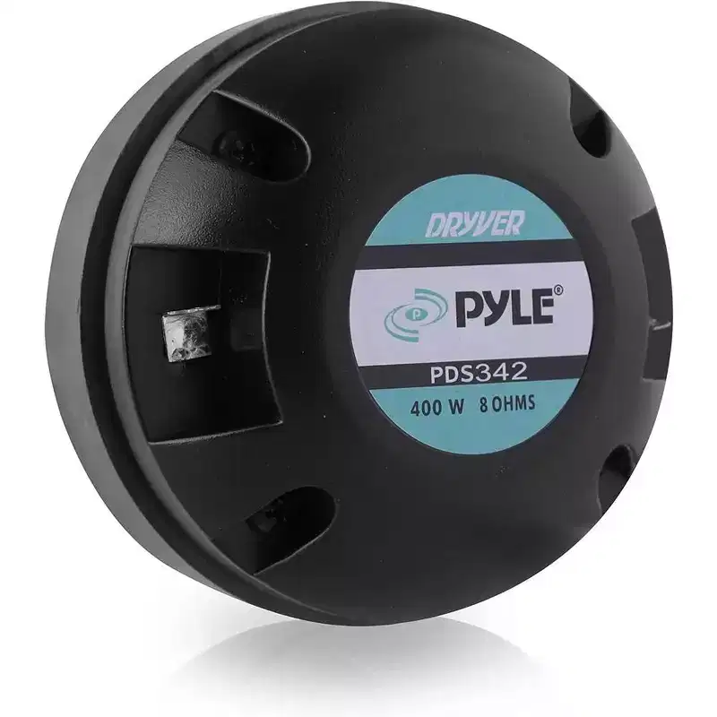 Pyle 1.35 Inch Tweeter Horn Driver - Black