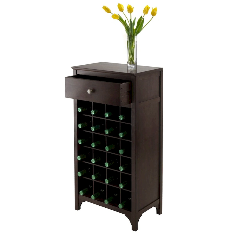Ancona Wine Cabinet, Espresso