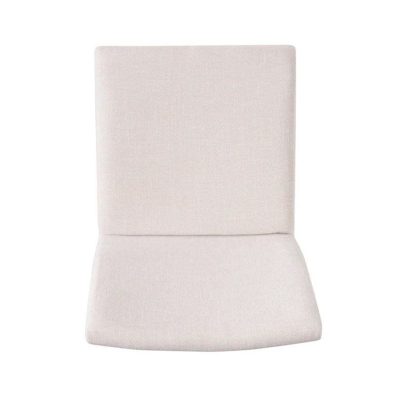 5 Piece Dining Table and Chair Set, Wooden Kitchen Furniture Set with Rectangular Table and 4 Upholstered Chairs