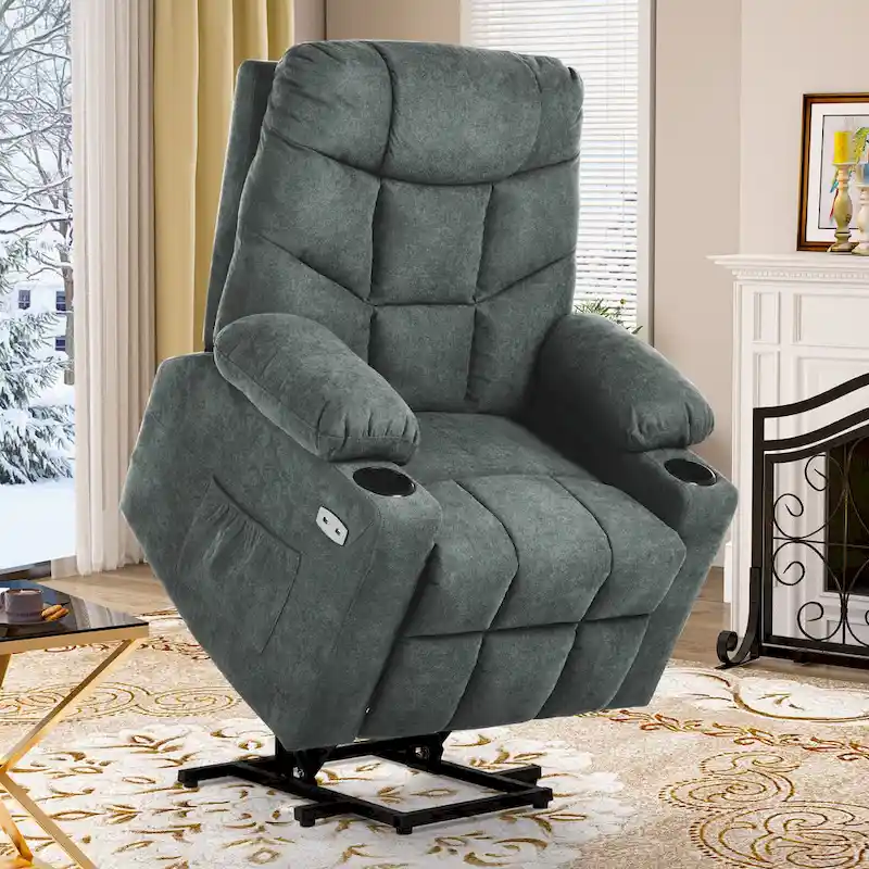 Modern Massage and Heating Recliner Sofa Chair