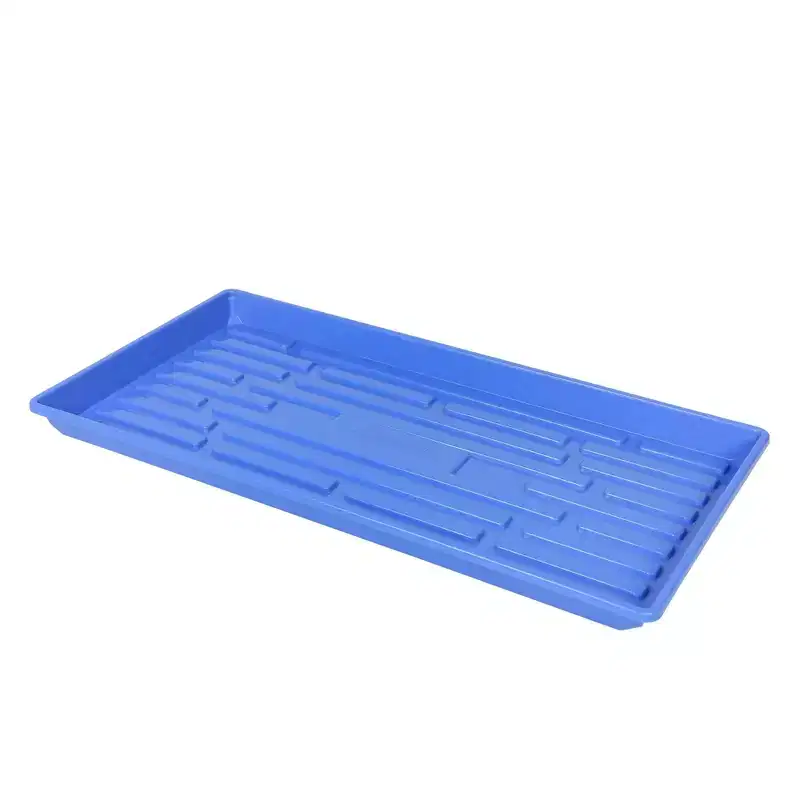 SUNPACK 10 x 20 Heavy Duty Shallow Plastic Seed Starting Tray, 1