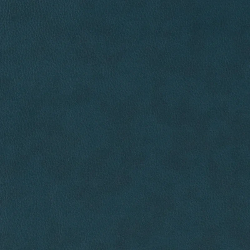 Rita Living Room 3-Seat Genuine Leather Sofa with Solid Wood Legs and Nailhead