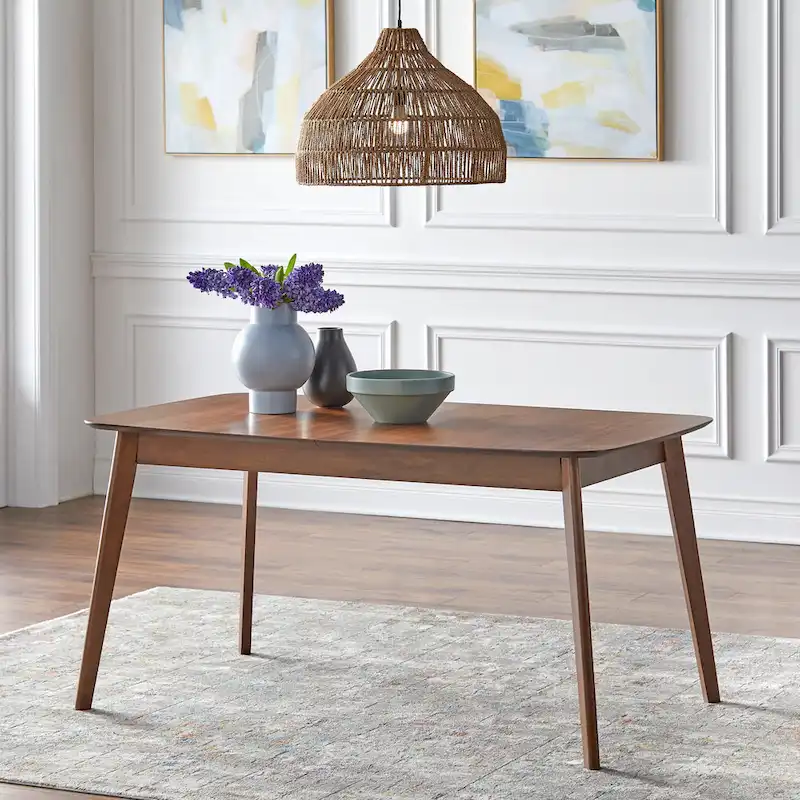 Simple Living Wave Butterfly-Leaf Dining Table