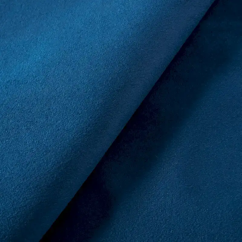 Velvet Upholstered Queen Bed - Wingback with Nailhead Trim