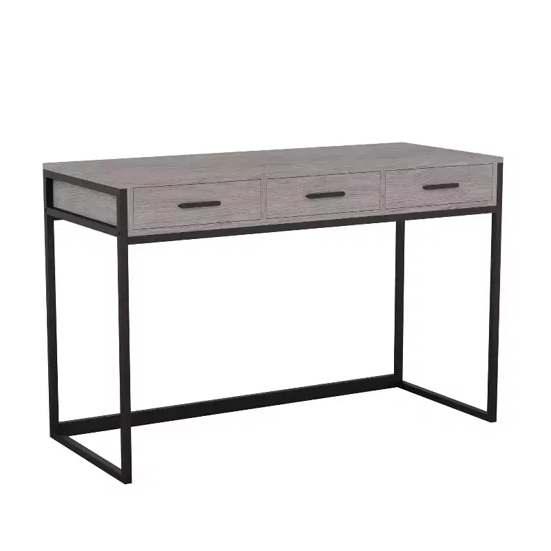 Martha Stewart Ollie Home Office Desk with 3 Drawers