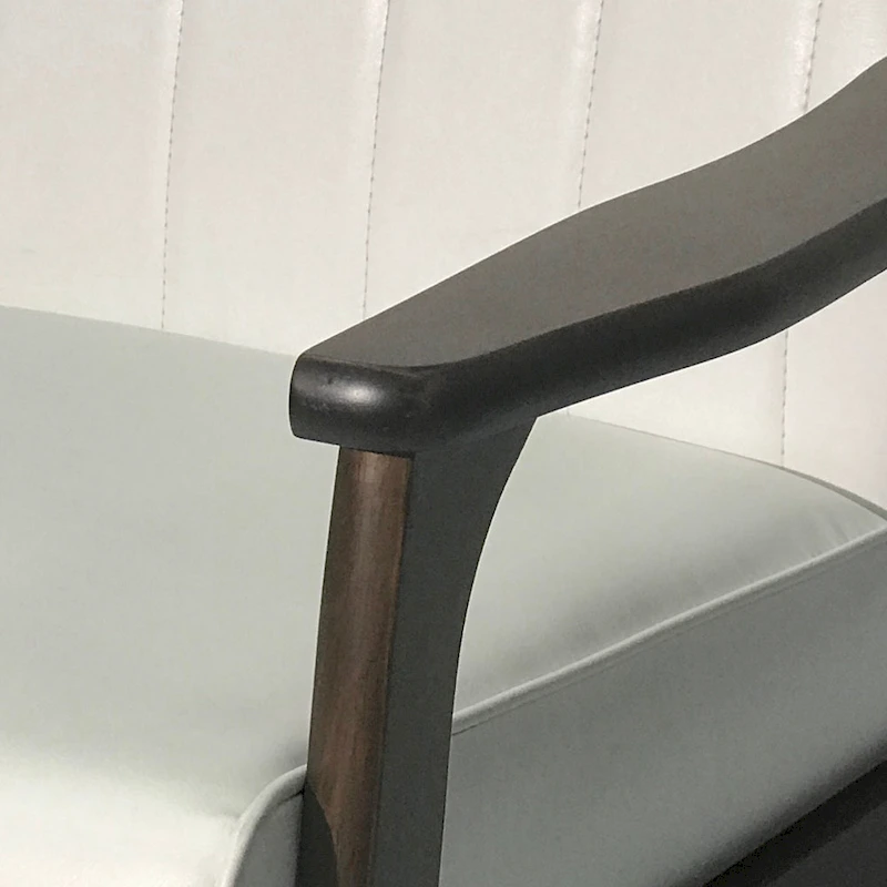 25.75 High Back Faux Leather Accent Chair