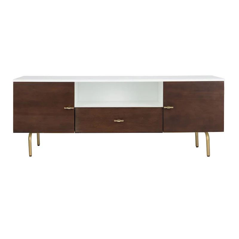 SAFAVIEH Lerke Media TV Stand - 54 W x 15.7 L x 19.7 H - 54Wx16Dx20H