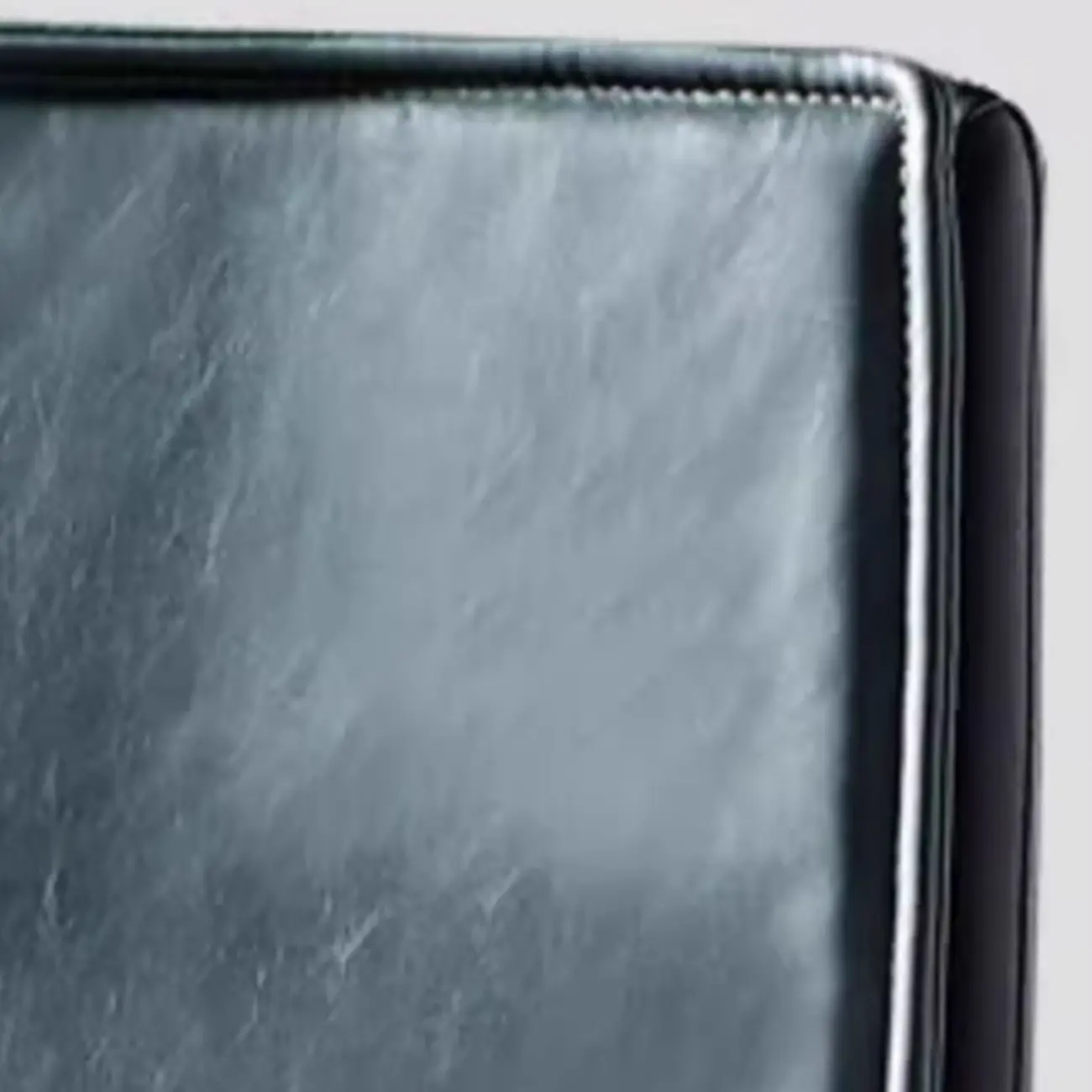 Modern Leather Counter Height Bar Stool with Back