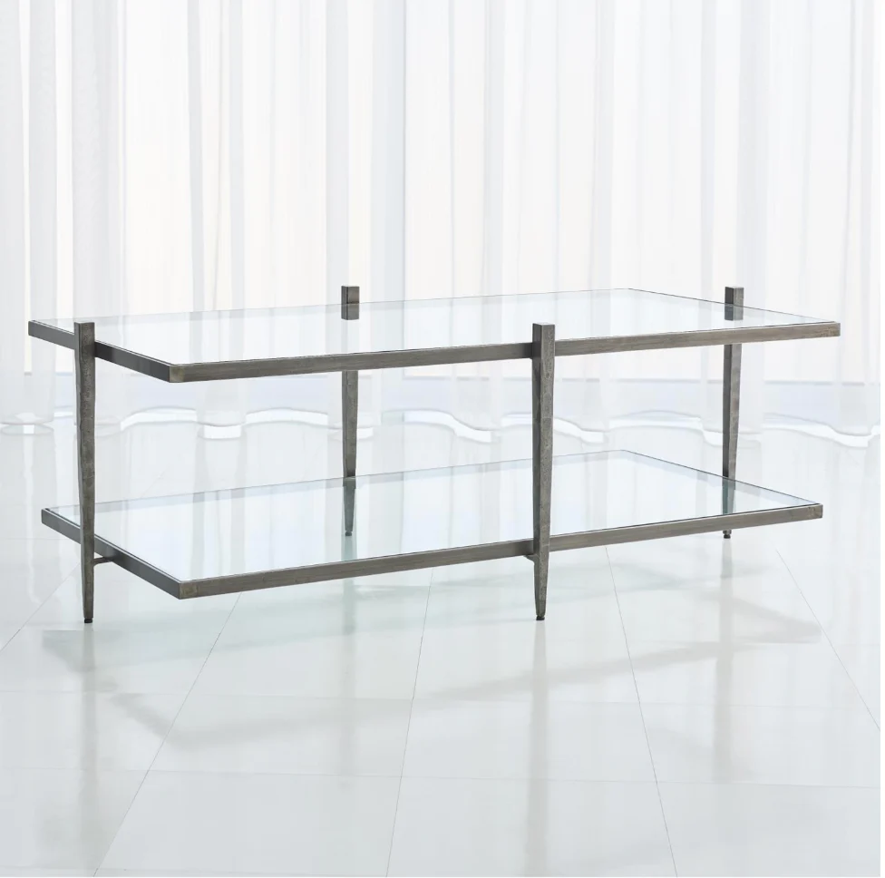 Laforge Cocktail Table - Natural Iron