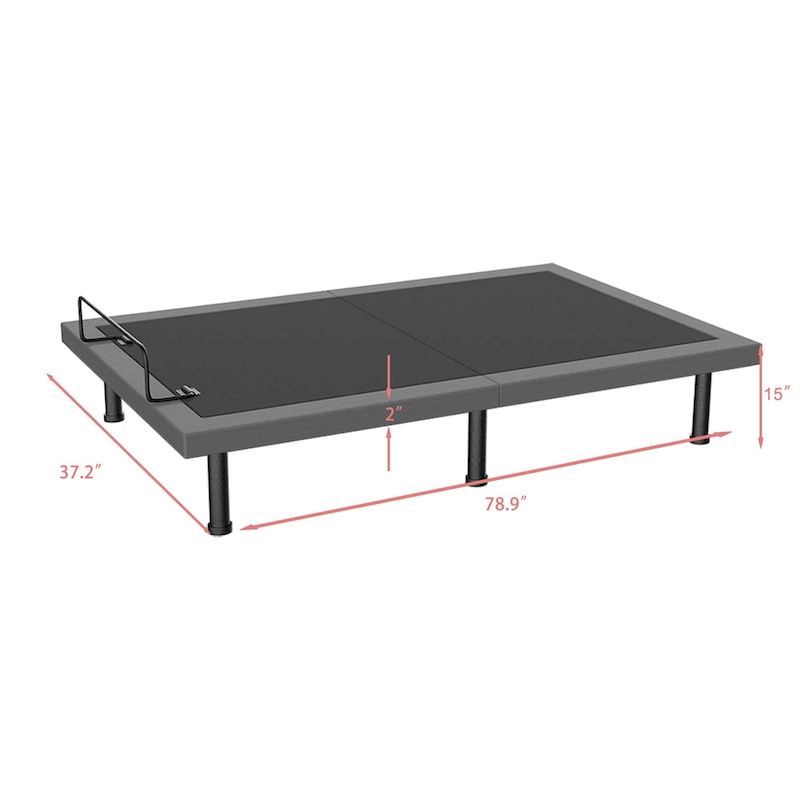 Adjustable Bed Frame with Wireless Remote