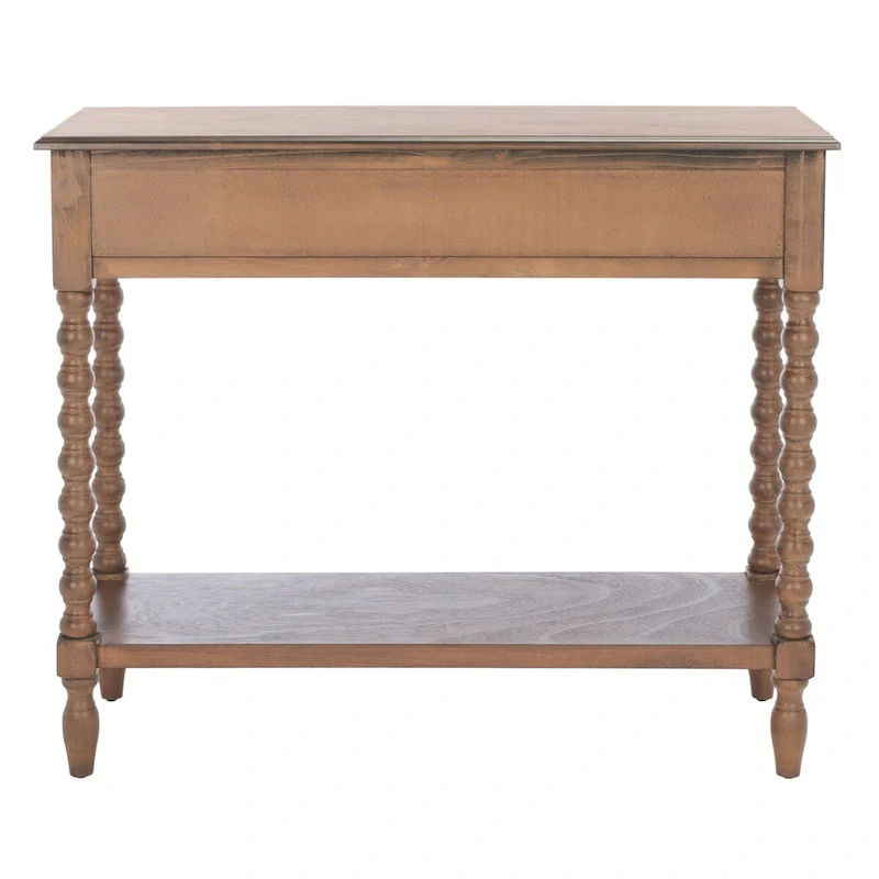 SAFAVIEH Henretta 2-Drawer Console Table - 35.5 W x 13 L x 29.5 H - 35.5 W x 13 L x 29.5 H - 36Wx13Dx30H