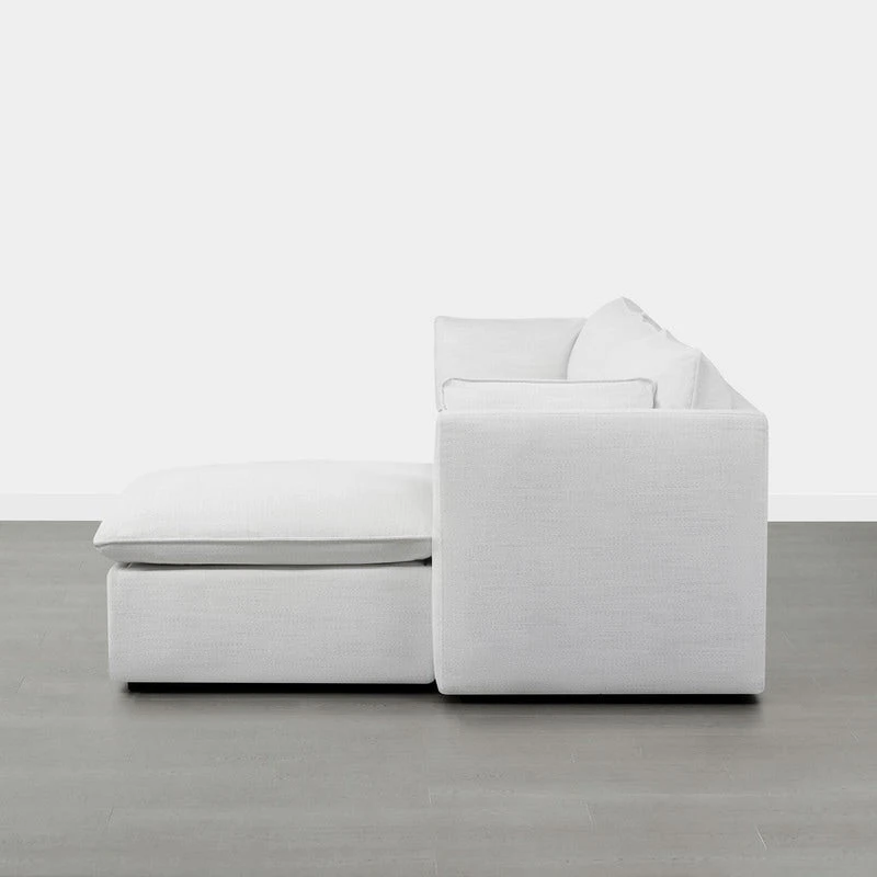 Cypress L-shape Sectional Couches Modular Sofa with Ottoman