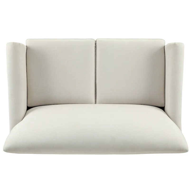 Uptown Modern Cushion Back Loveseat by iNSPIRE Q Classic