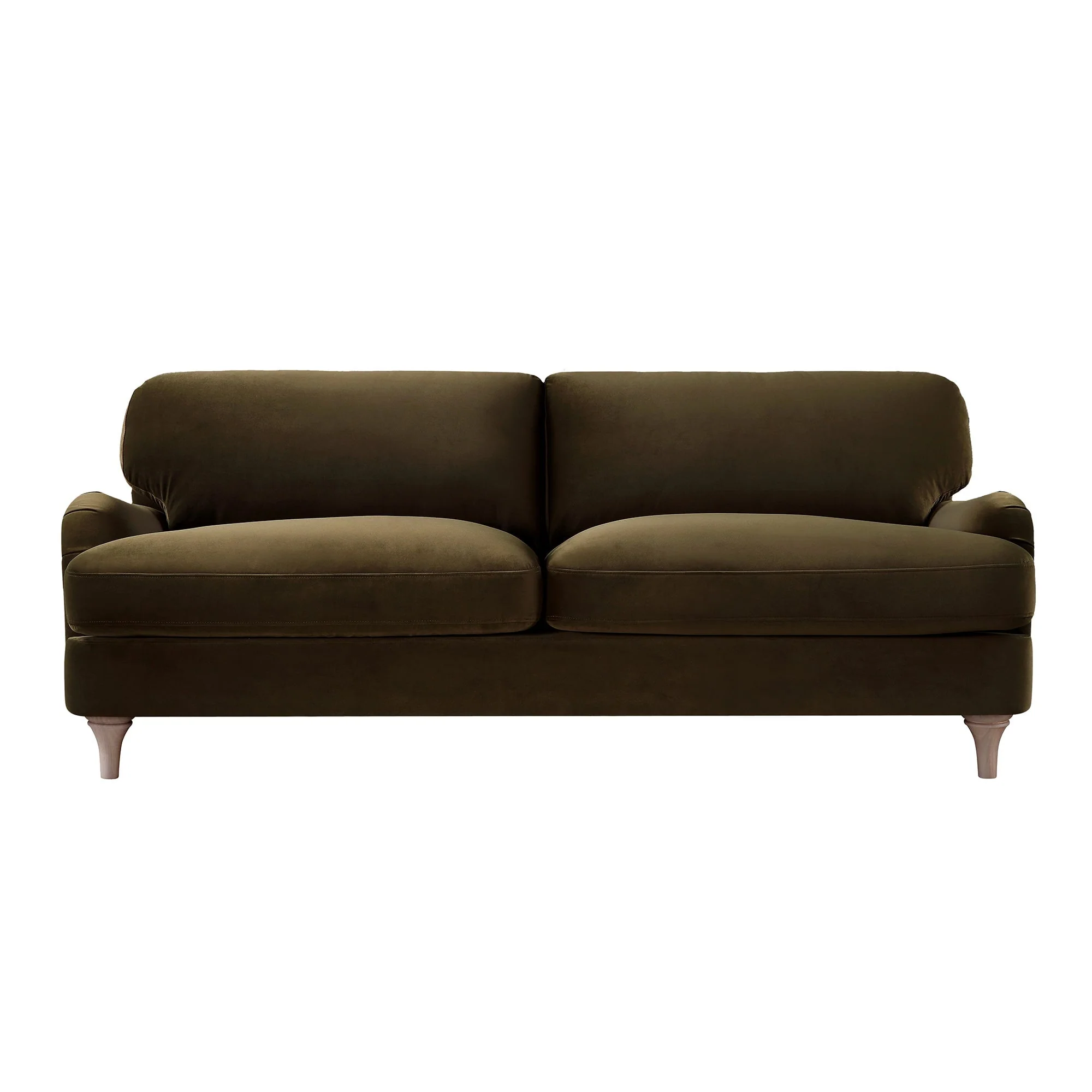Seaweed Velvet Sofa, 3-Seater