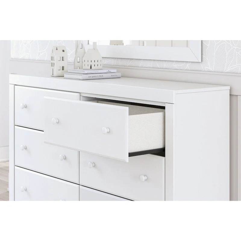 Signature Design by Ashley Mollviney White Dresser