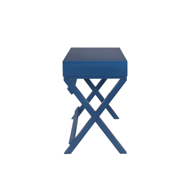 Poppy X-Frame Writing Desk with Drawers