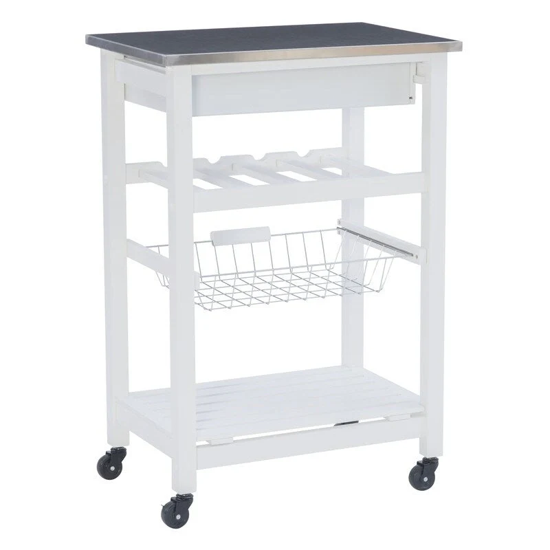 Jake Compact Mobile Rolling Kitchen Cart