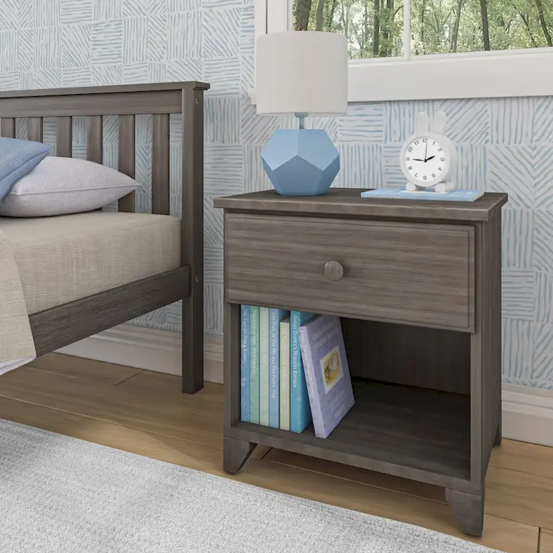 Max and Lily Nightstand with 1 Drawer