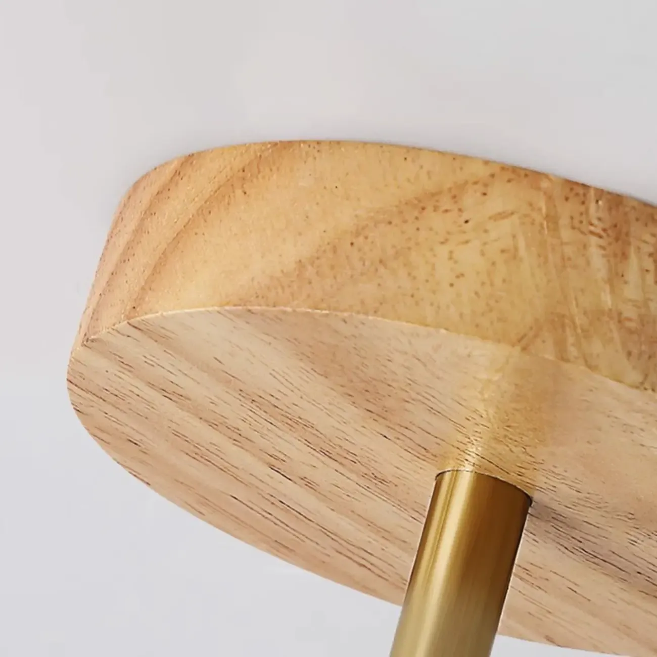 Modern Mini Semi Flush Mount Ceiling Light with Drum Shape