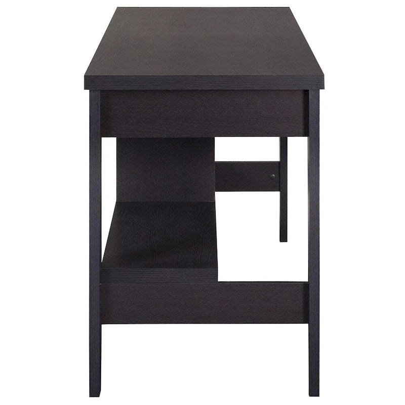 Folio 2-Drawer Small Desk with Shelves