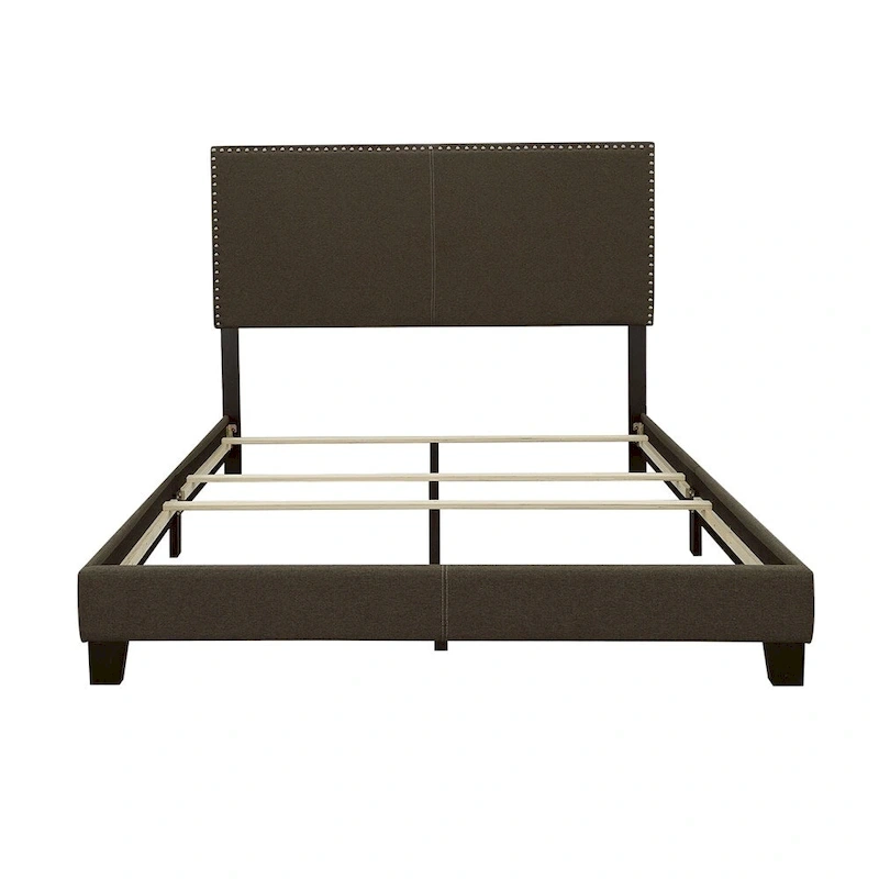 Boyd Transitional Fabric Upholstered Panel Bed
