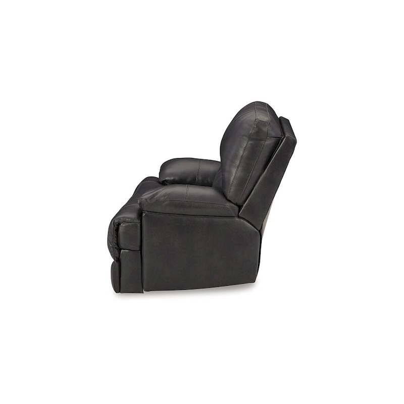 Signature Design by Ashley Mountainous Black Power Recliner