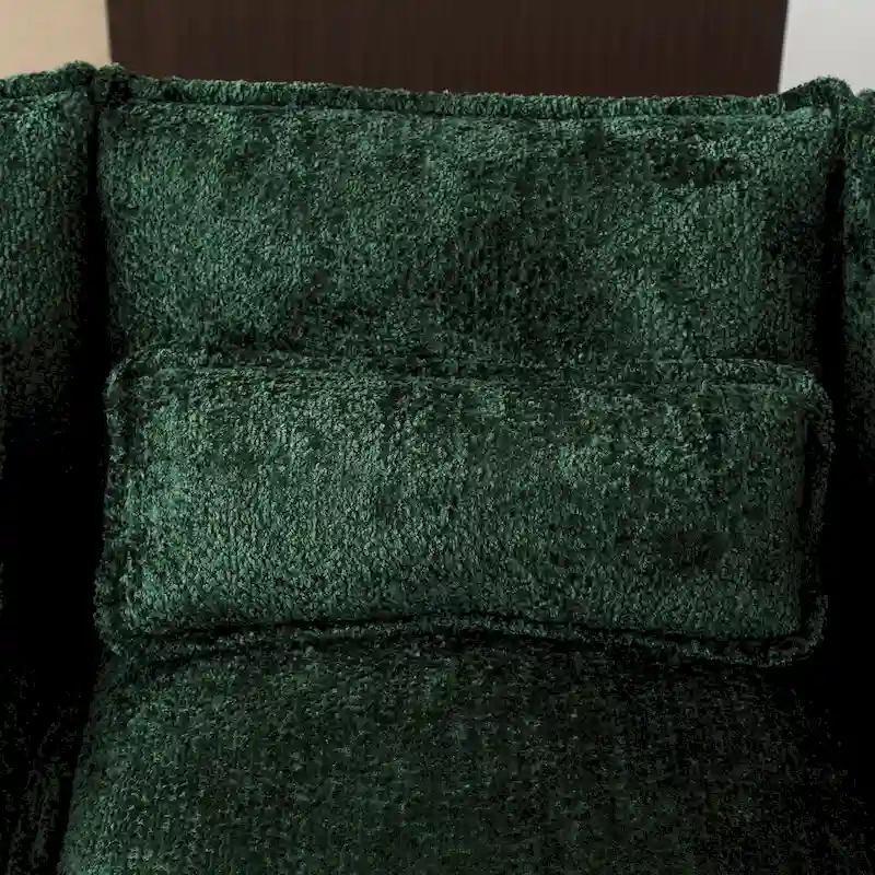 Ouyessir Large Chenille Fabric U-shaped Sectional Sofa with Cushions